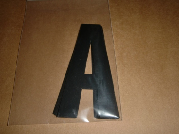 99222.003.A Buchstabe "A" Höhe 100mm schwarz selbstklebend